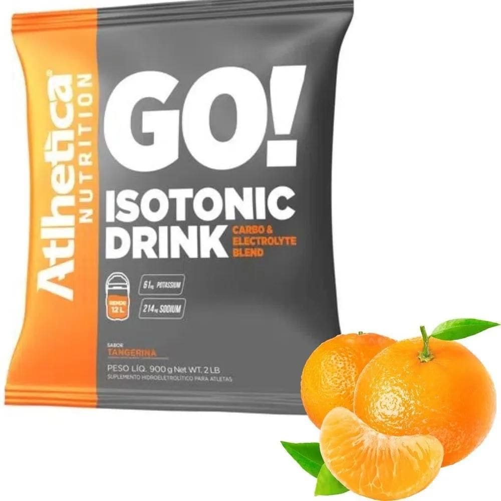2X Isotonico Isotonic Drink 900G Go Atlhetica Repositor 30Do