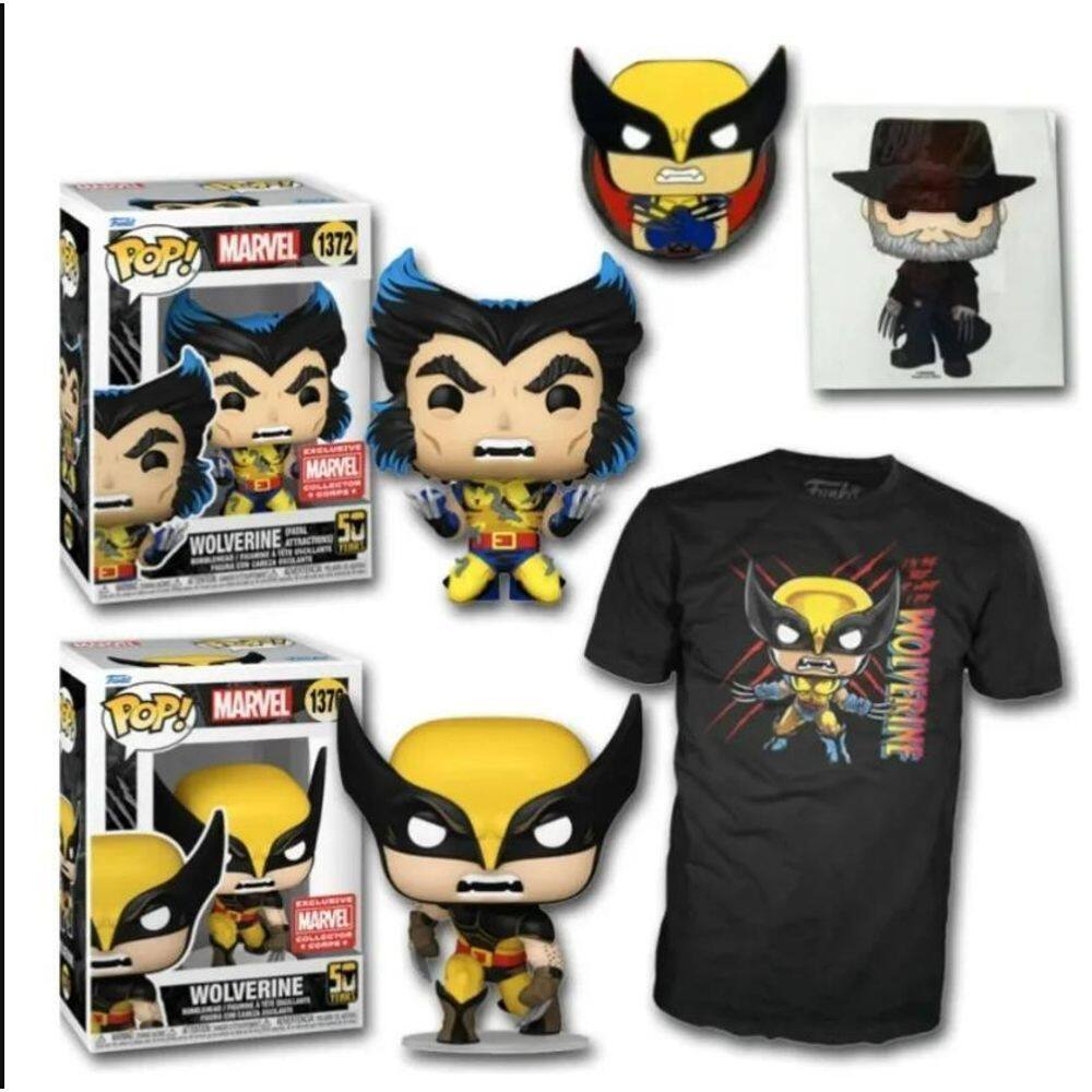 Funko Caixa De Colecionador Marvel Wolverine 50 Anos