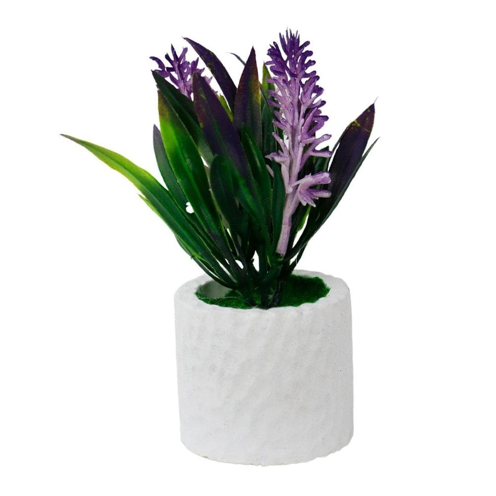Vaso Decorativo de Cimento 12cm Plantas - Tudo em Caixa
