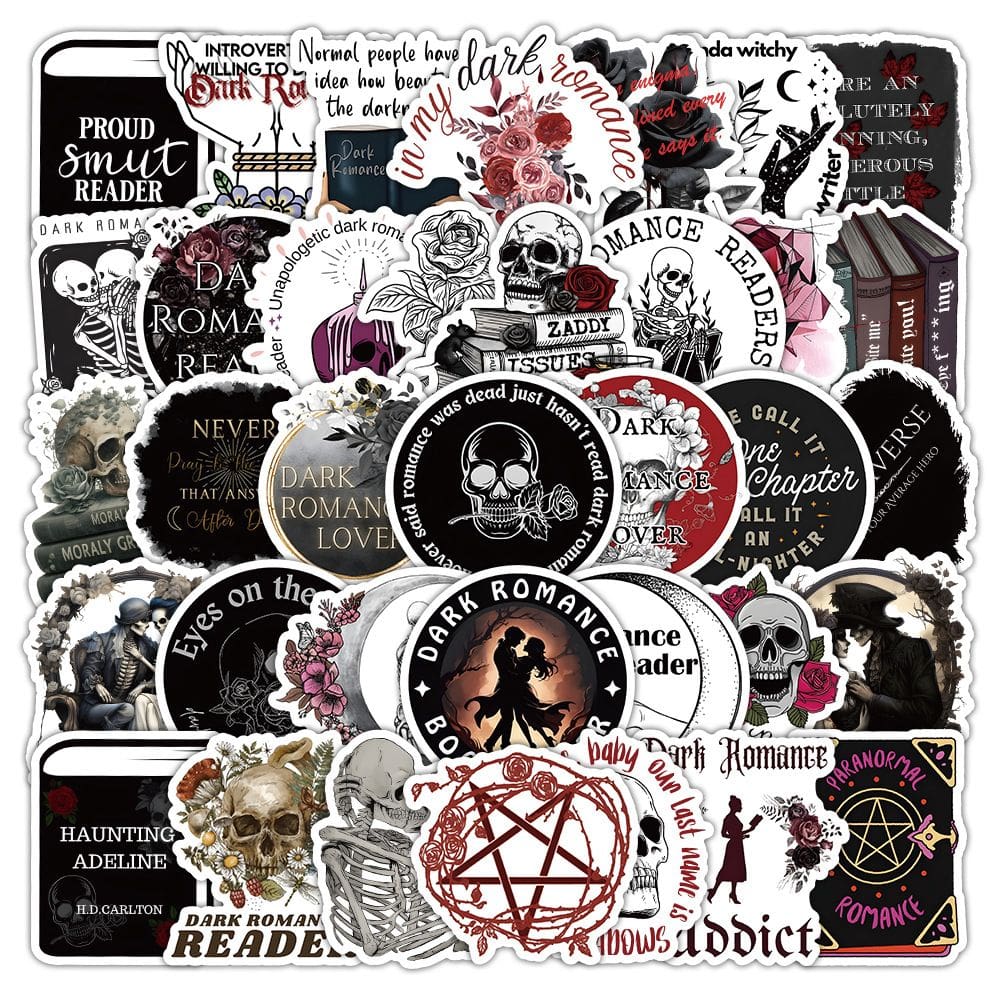 Adesivos Darks Romances Vols Waterproof Vinyl Anime 100 unidades