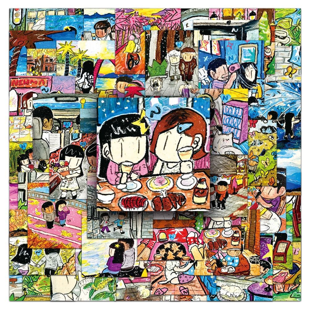 Adesivos de vinil impermeável Newmasus Anime 54 unidades/lote 5-7 cm