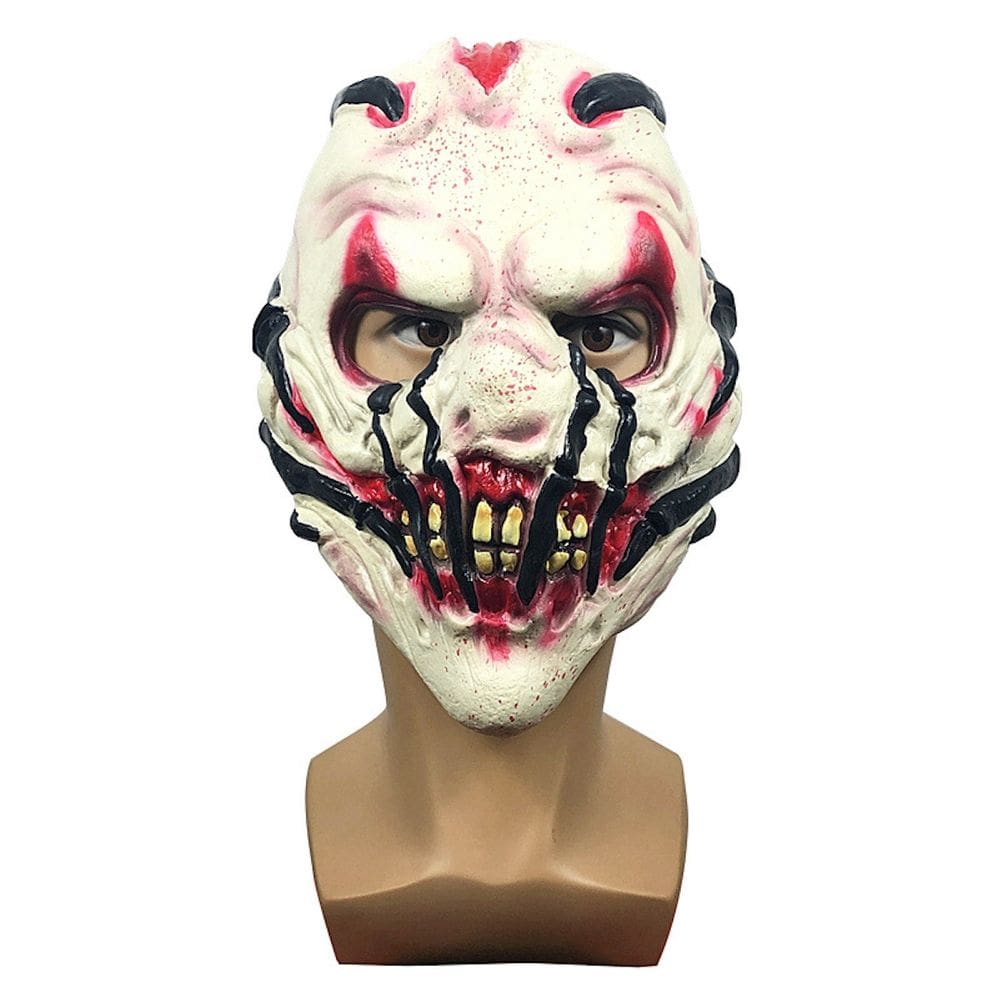 Máscara Zombie Horror Headwear Scary Grimace Latex 250g