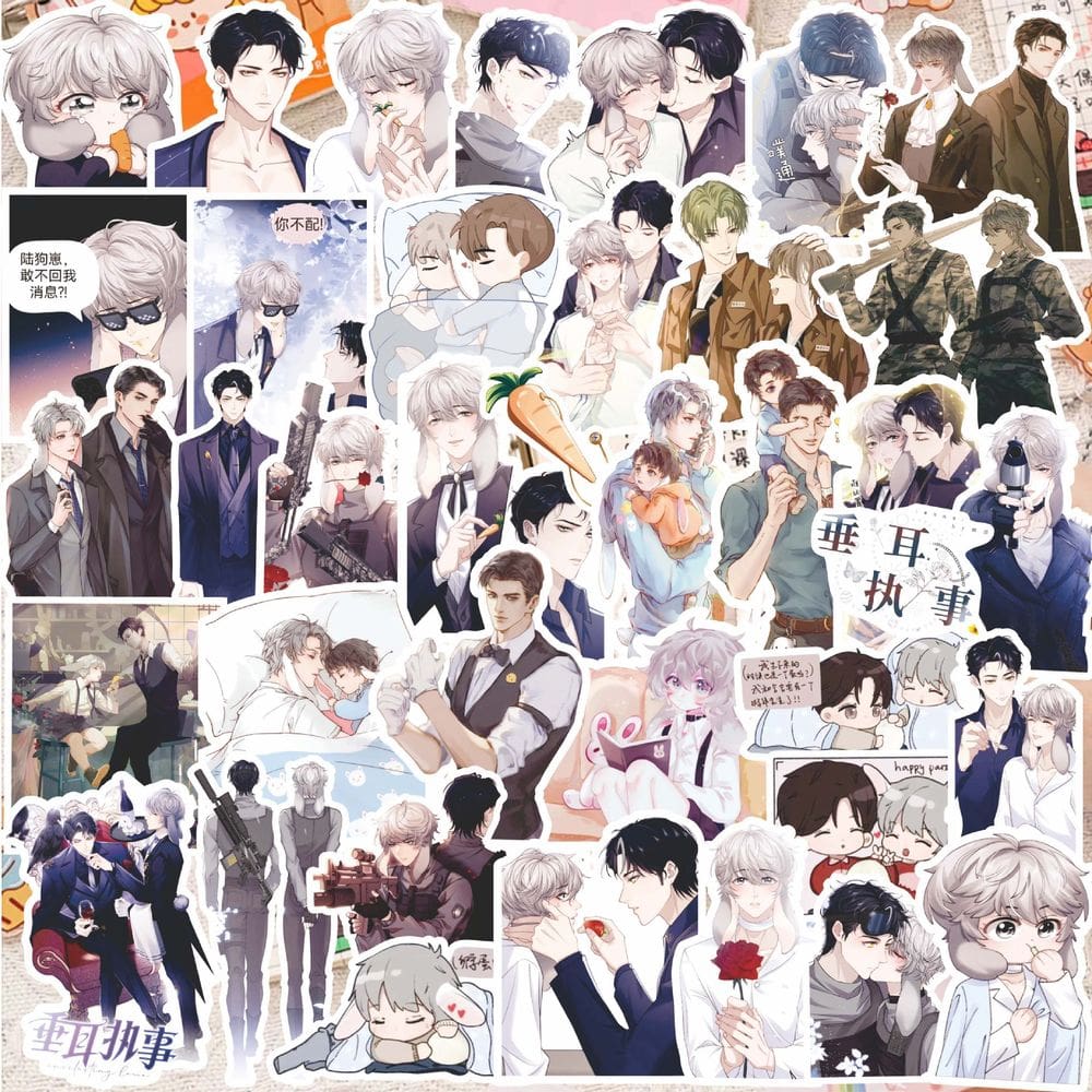 Adesivos de vinil impermeável para executivos, 60 unidades/lote