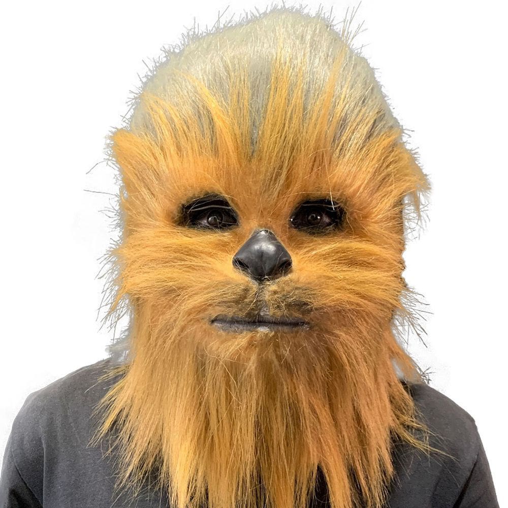 Máscara facial completa de festa Chewbaccas M-andalorianss Latex