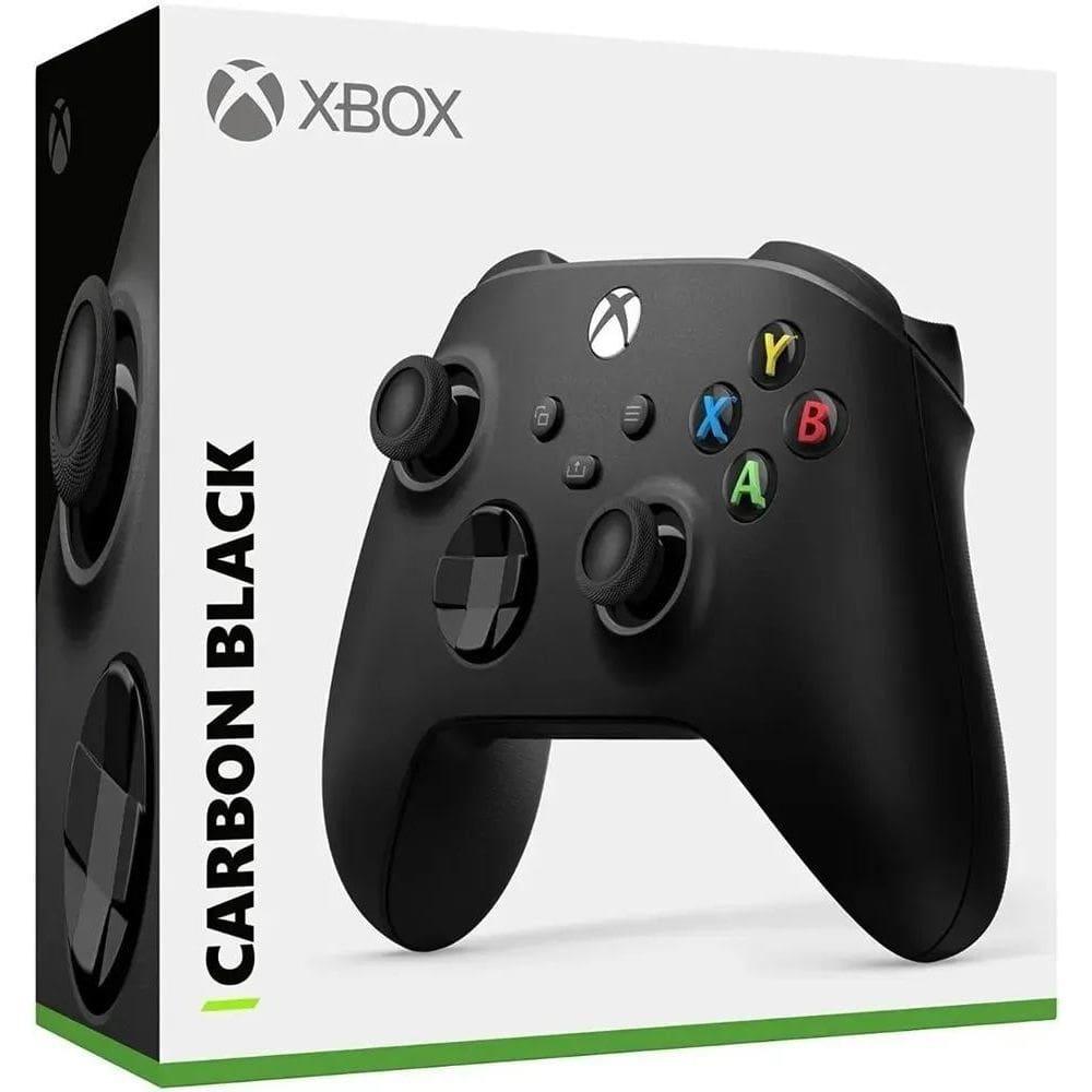 2X Joystick Microsoft Xbox One V1 Preto Sem Fio