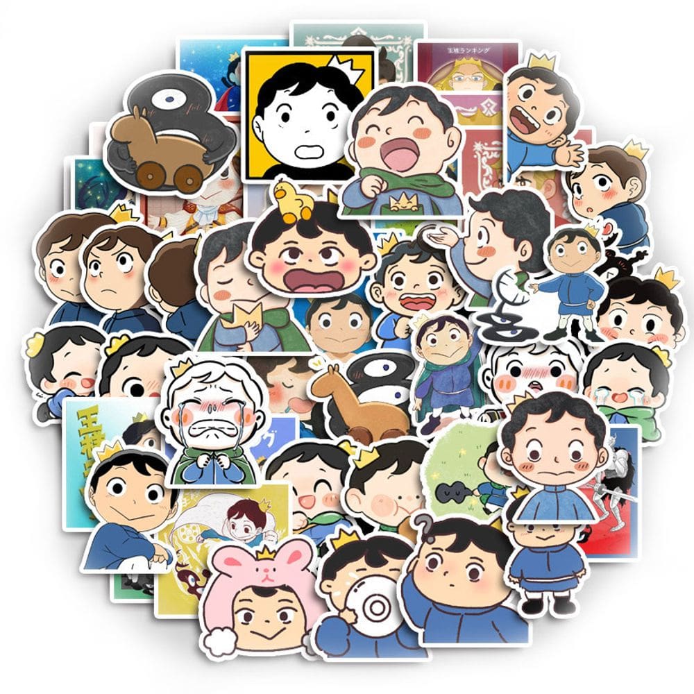 Adesivos Rankings of Kings Waterproof Vinyl Anime (50 unidades)