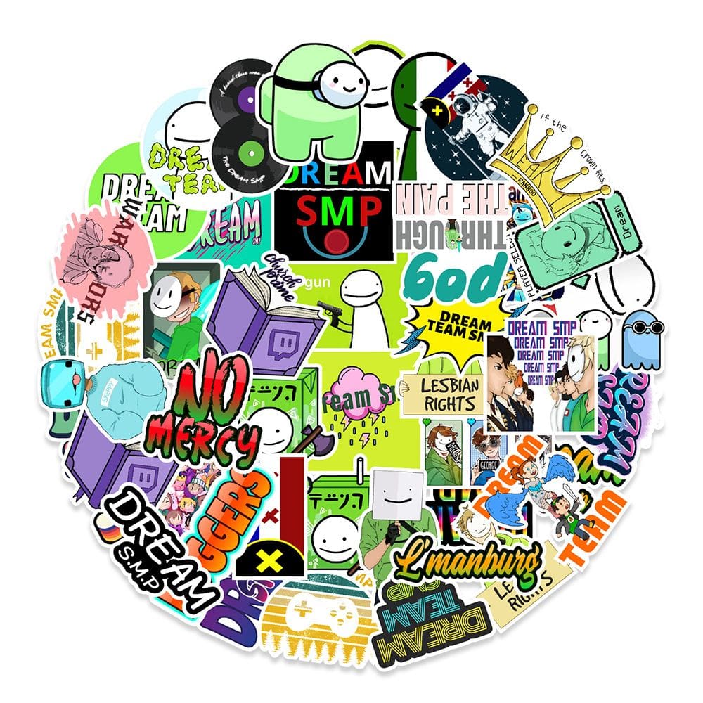 Adesivos Dreams Smps em vinil impermeável Anime 50 unidades/lote