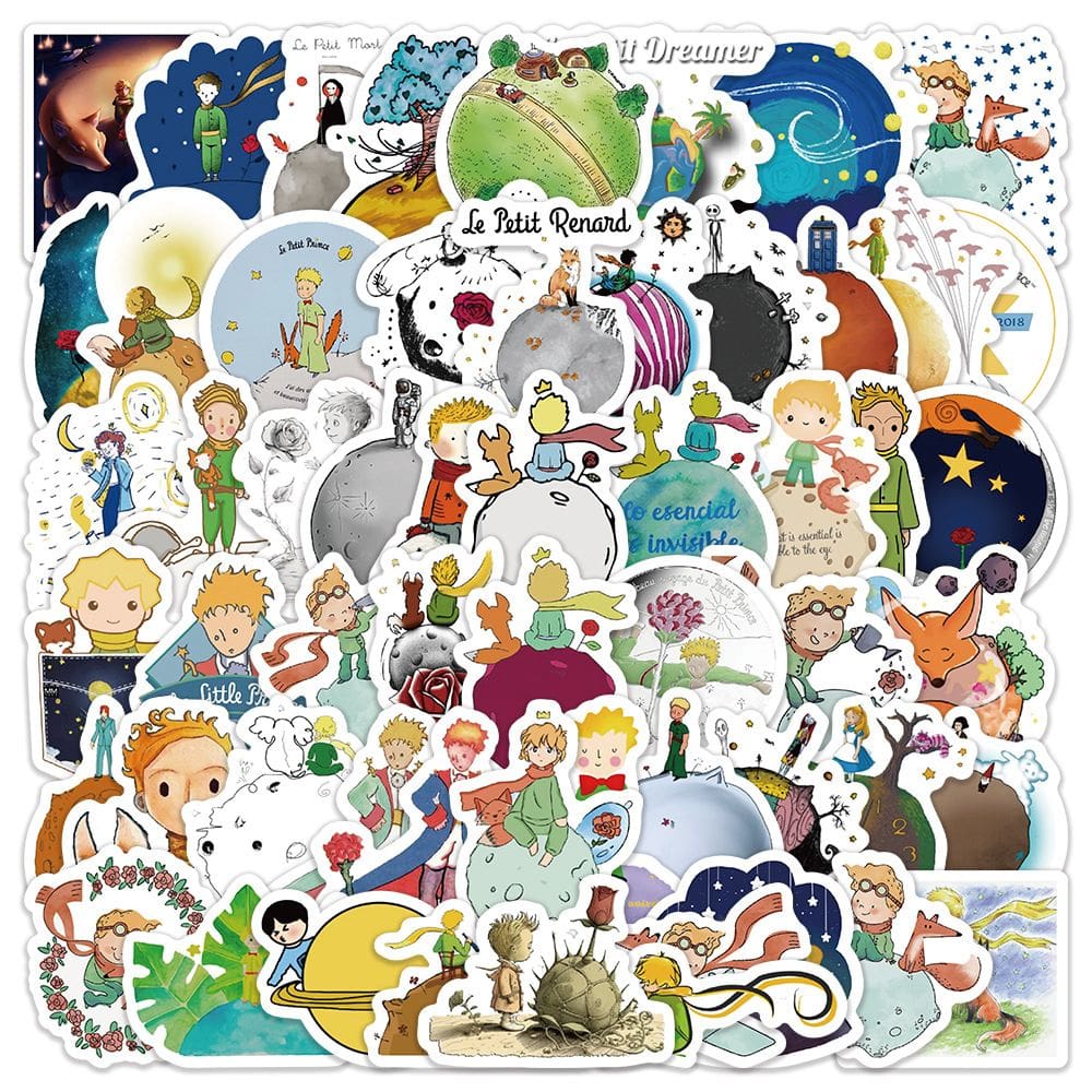 Adesivos Petits Princes Littles Princes impermeáveis, 60 unidades