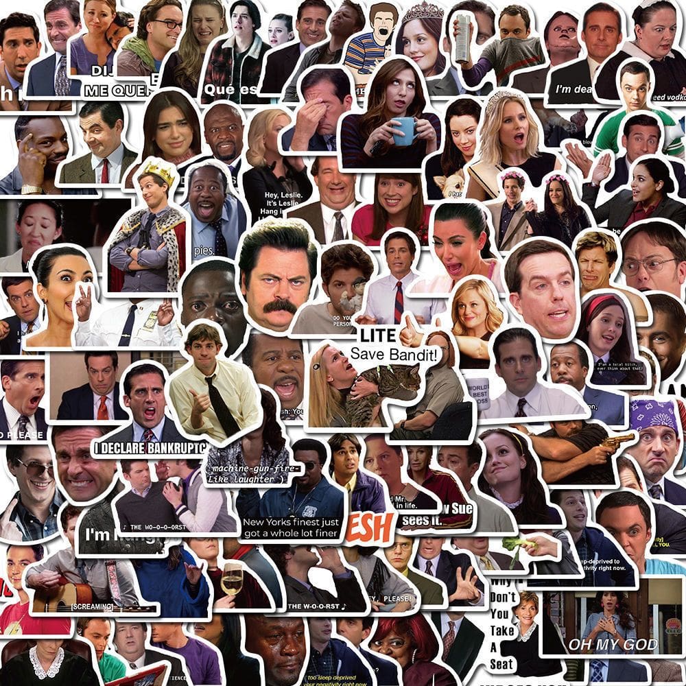 Adesivos de vinil impermeável Bigbangs Anime 100 unidades/lote de 5 a 7 cm