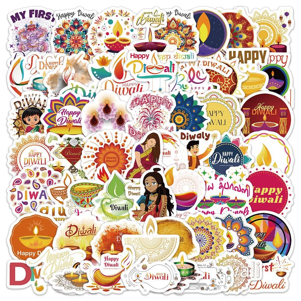 Adesivos Diwalys Waterproof Vinyl Anime 60 unidades/lote 5-7 cm