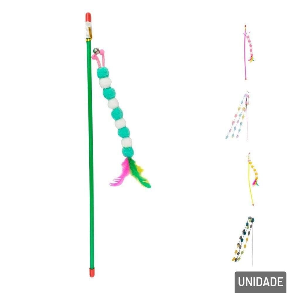 Varinha Para Gatos Guizo 50cm - Tudo em Caixa