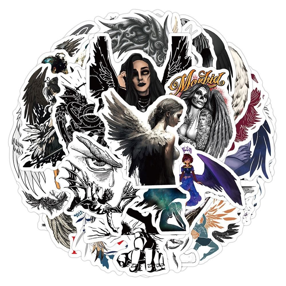 Adesivos Morgana Waterproof Vinyl Anime 50 unidades/lote 5-7 cm