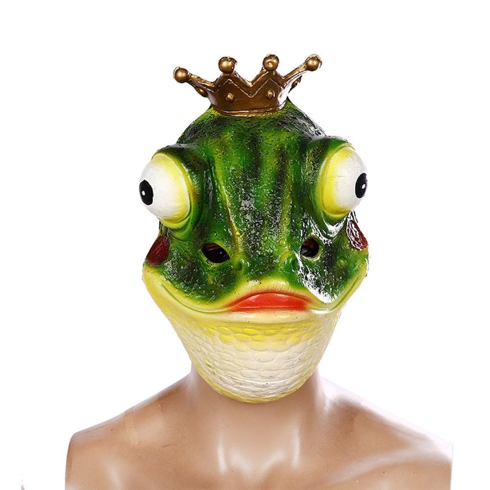 Adereços engraçados do Mask Frog Carnival Cosplay