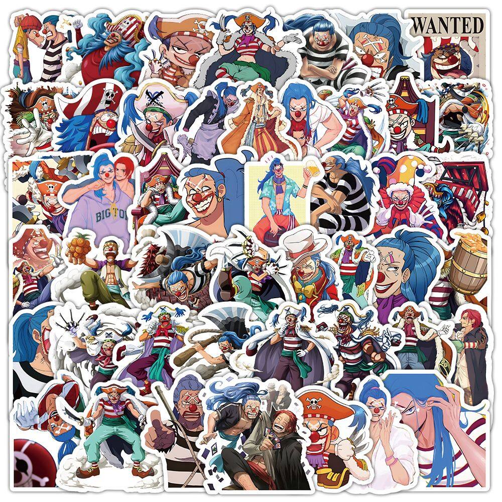 Adesivos Buggys Waterproof Vinyl Anime 50 unidades/lote 5-7 cm