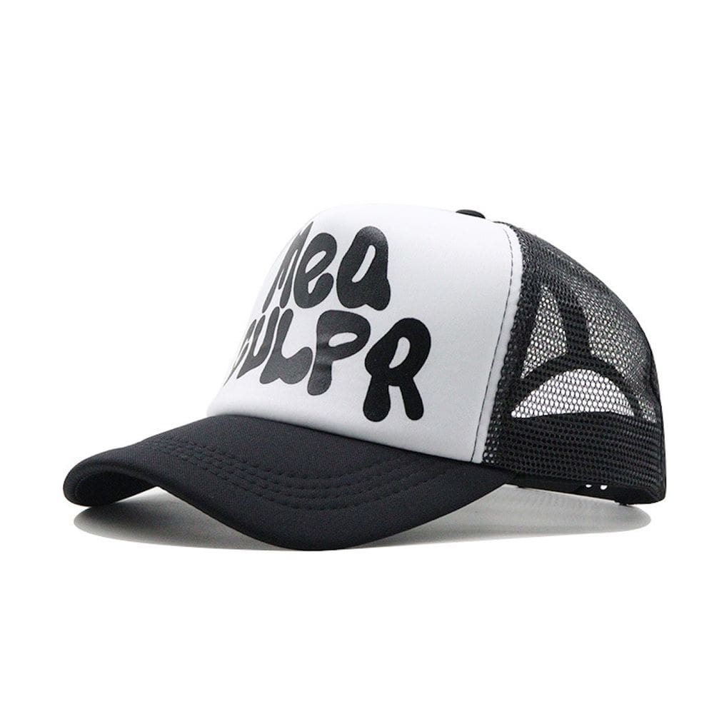 Boné de beisebol Meaculpas Anime Snapback Hip-Hop, poliéster