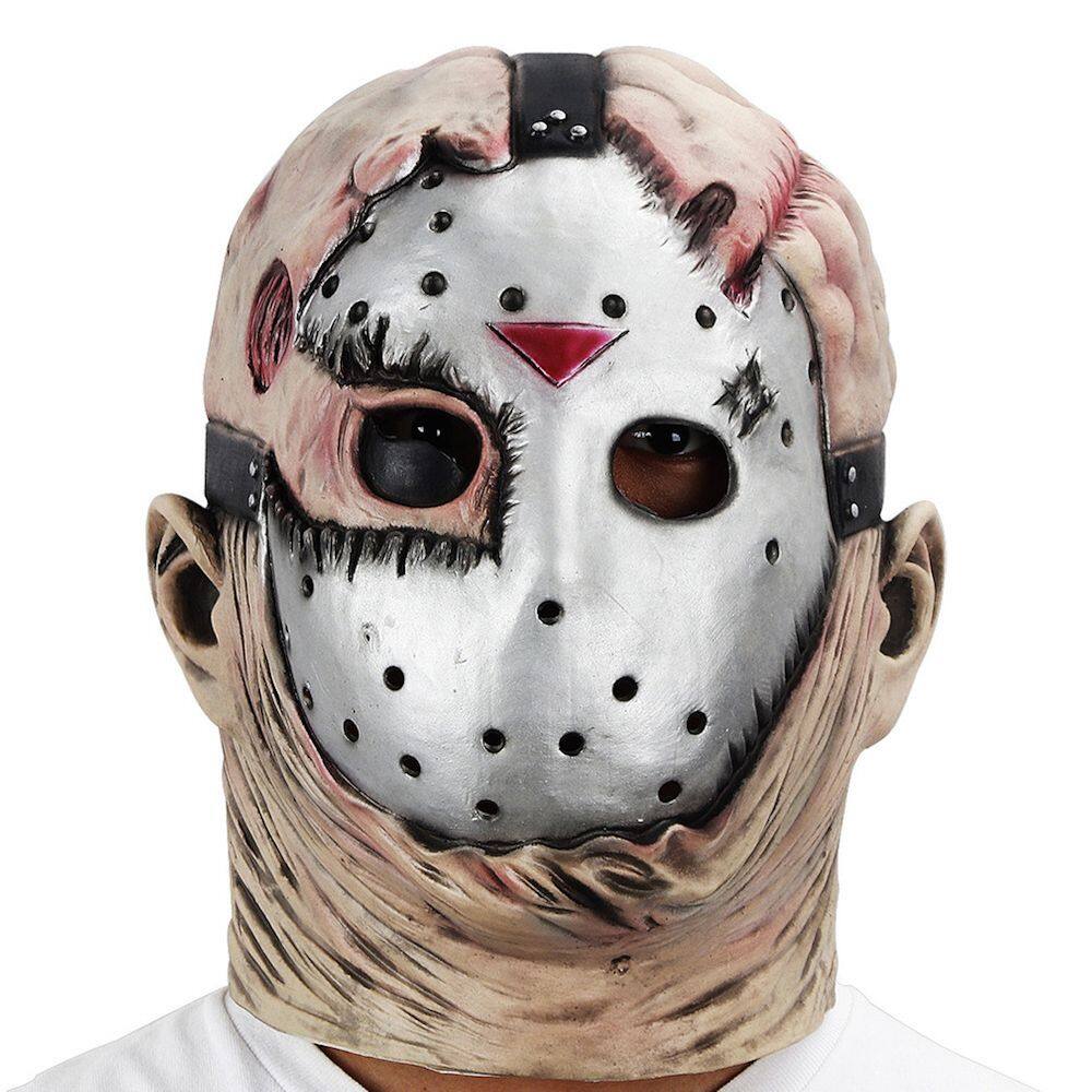 Mask Horror Jason`s Full Face Latex Freddy Vs. Jason