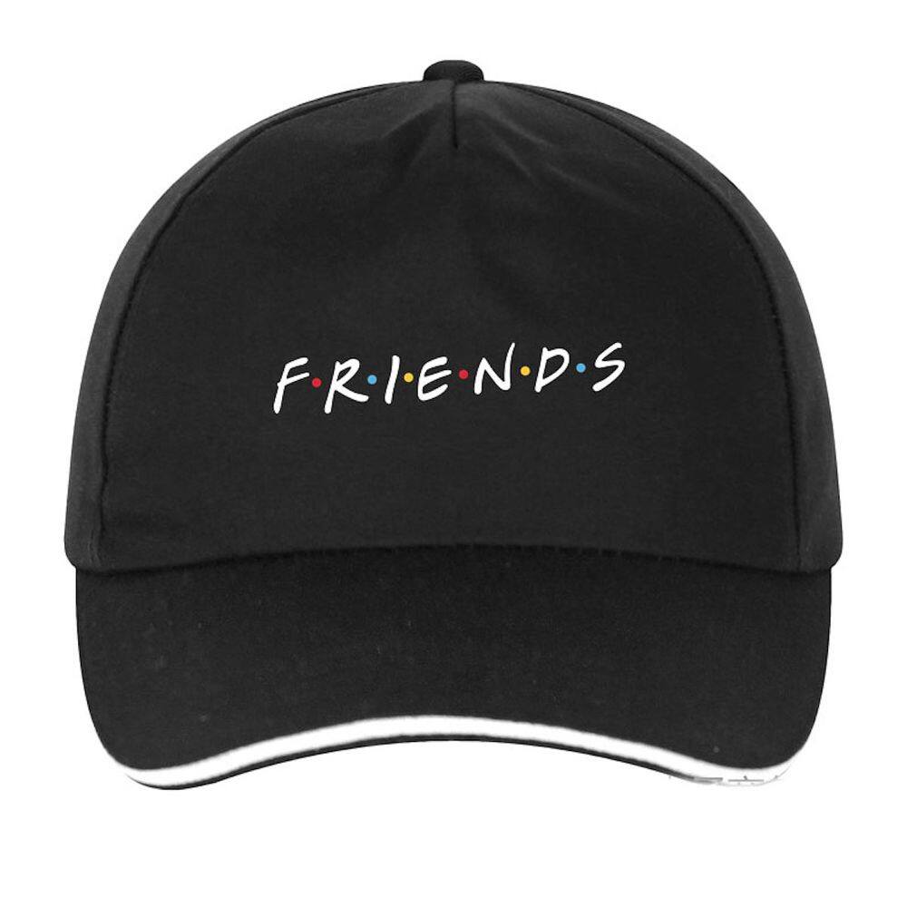 Boné de beisebol Friends Anime Snapback Hat de fibra acrílica