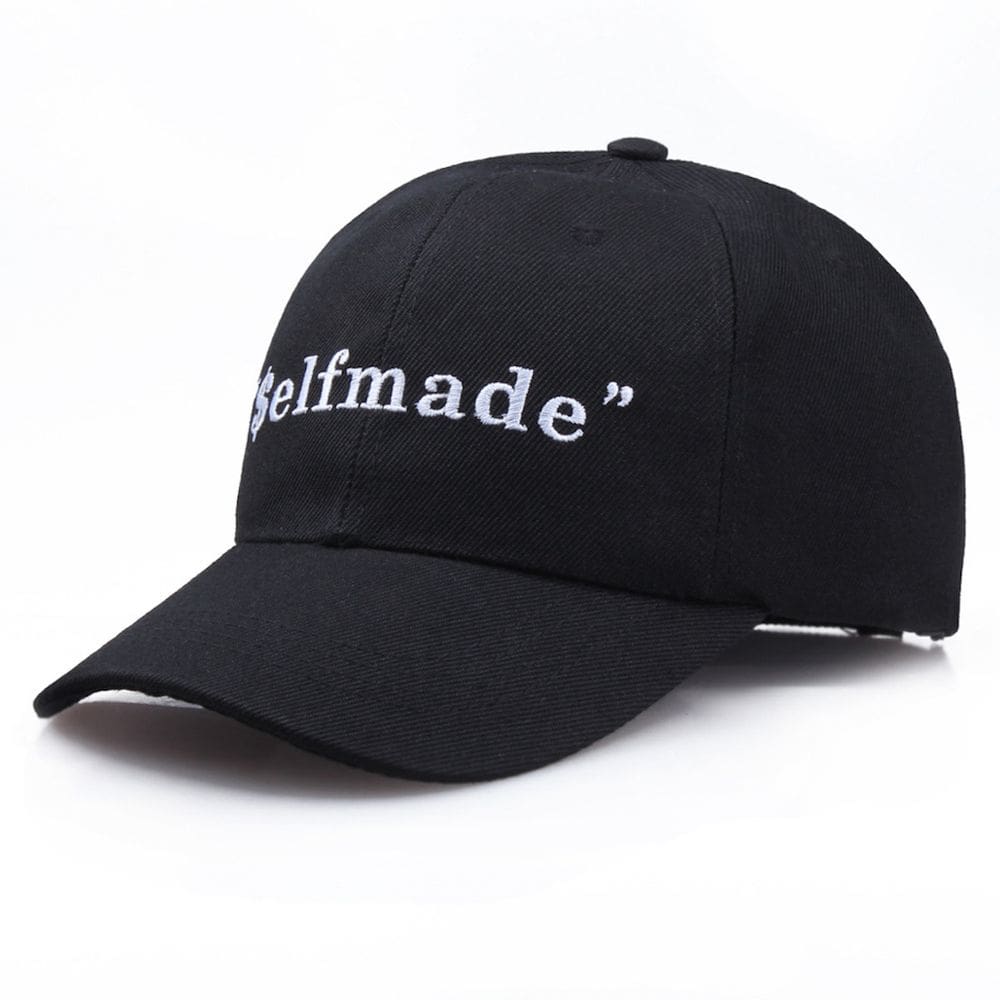 Boné de beisebol Selfmades Anime Snapback Hip-Hop, algodão