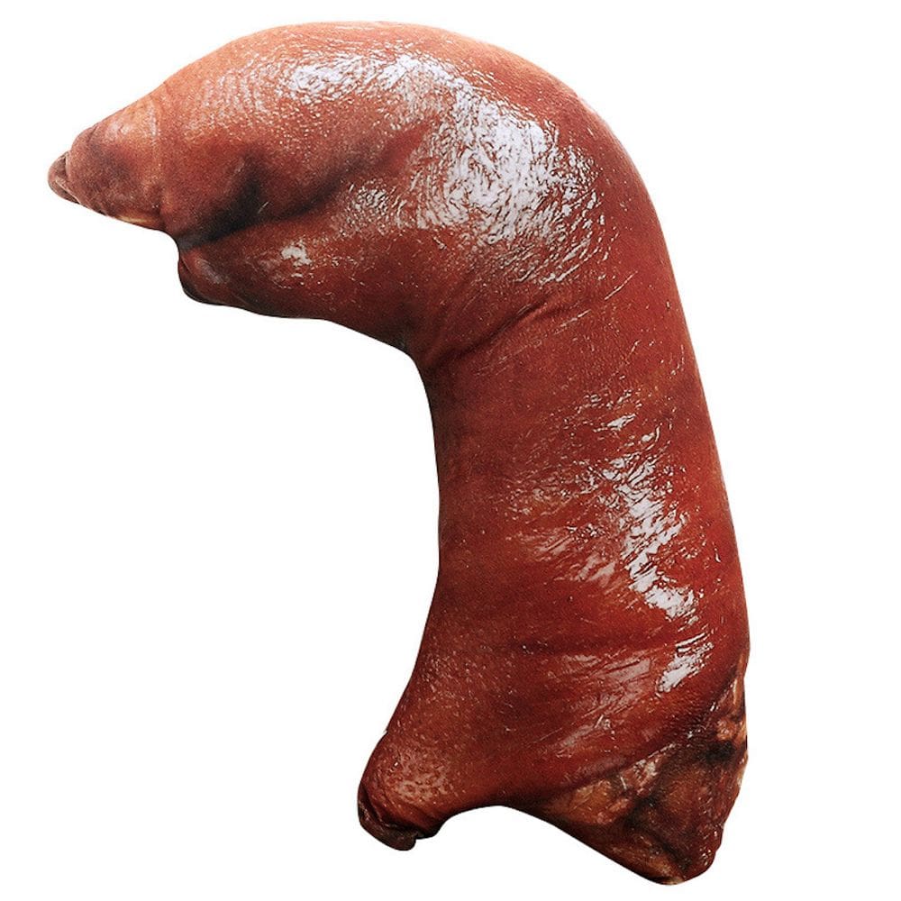 Boneca de brinquedo de pelúcia com casco de porco emulado em 3D de 20 cm para crianças e adultos