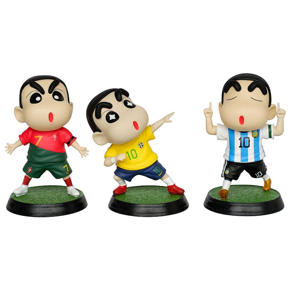 Figure Toy Collectible Crayons Shins Chans Anime x3