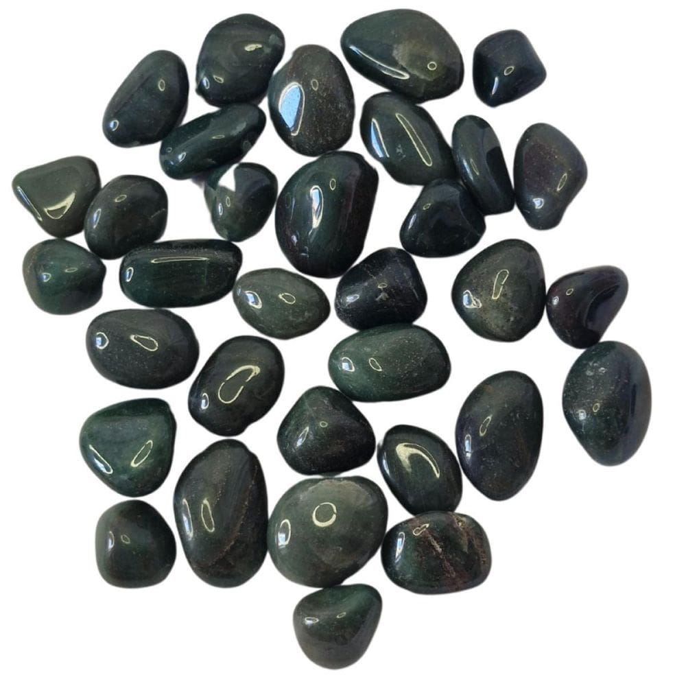 Pedra Quartzo Verde Escuro 2 A 4 Cm 500 Gramas Natural