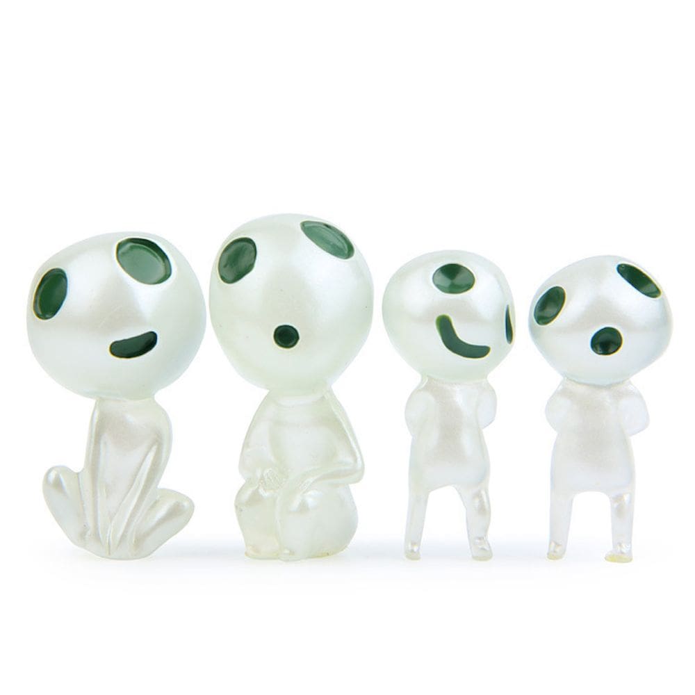 Figura de anime Toy Princess Mononokes Luminous Tree Elf x4