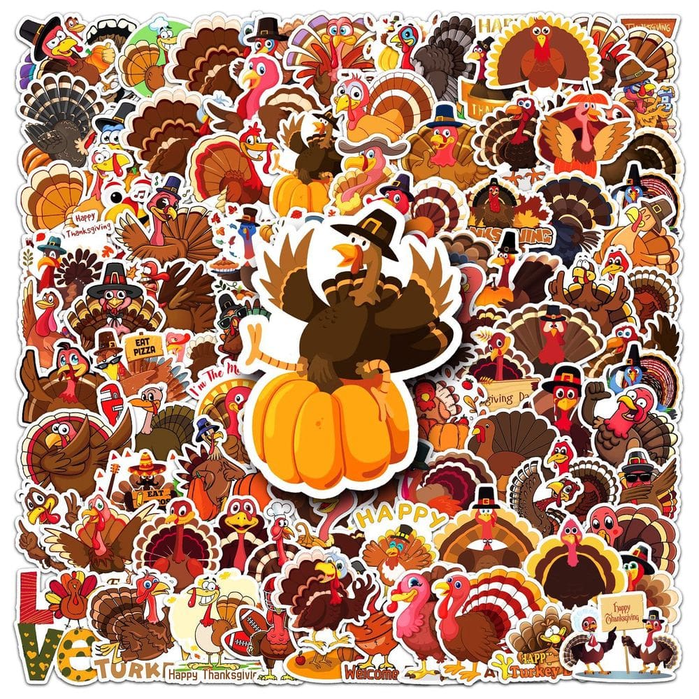 Adesivos 100 unidades/lote, perus, animais, vinil impermeável, anime S