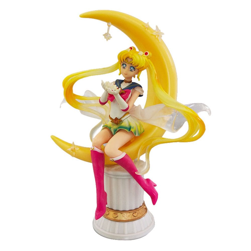 Figura Toy Sailor Moons Tsukino, coleção de anime, modelo D