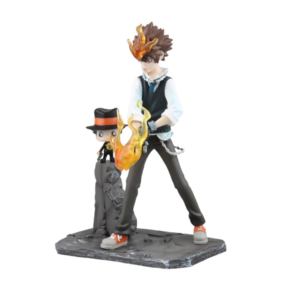 Coleção de brinquedos de figuras de anime Reborn, modelo 19 cm, PVC