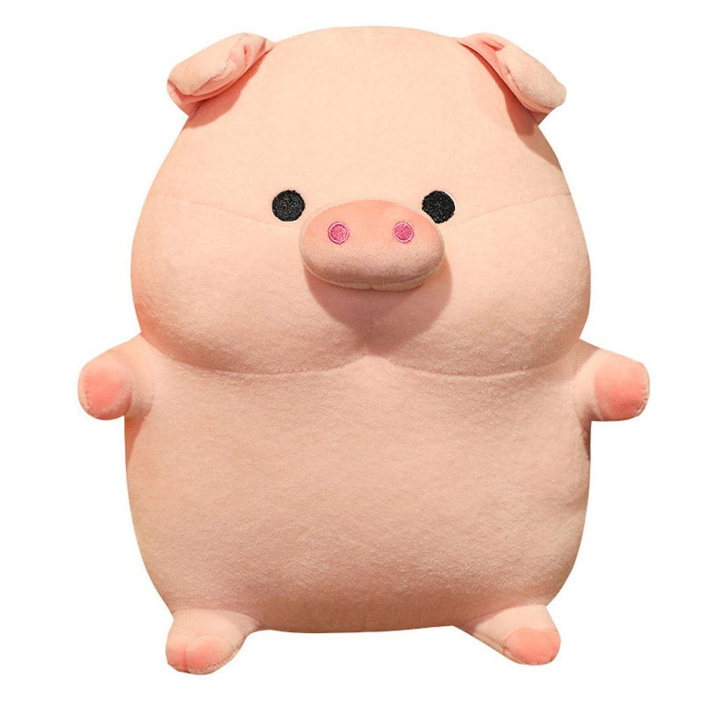Boneca de brinquedo de pelúcia Lulu Pig 25 cm para presente infantil