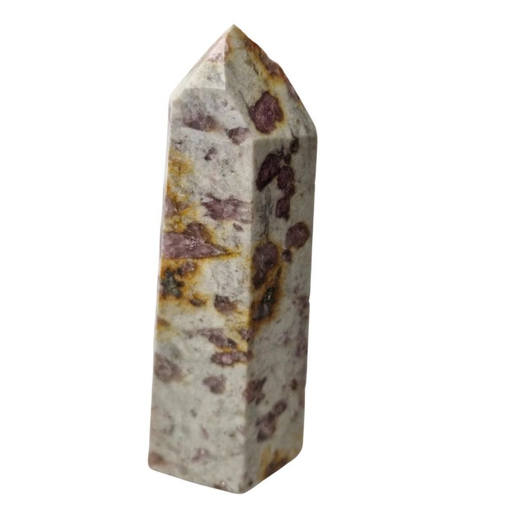 Pedra Natural Obelisco Ponta Turmalina Rosa 400 G