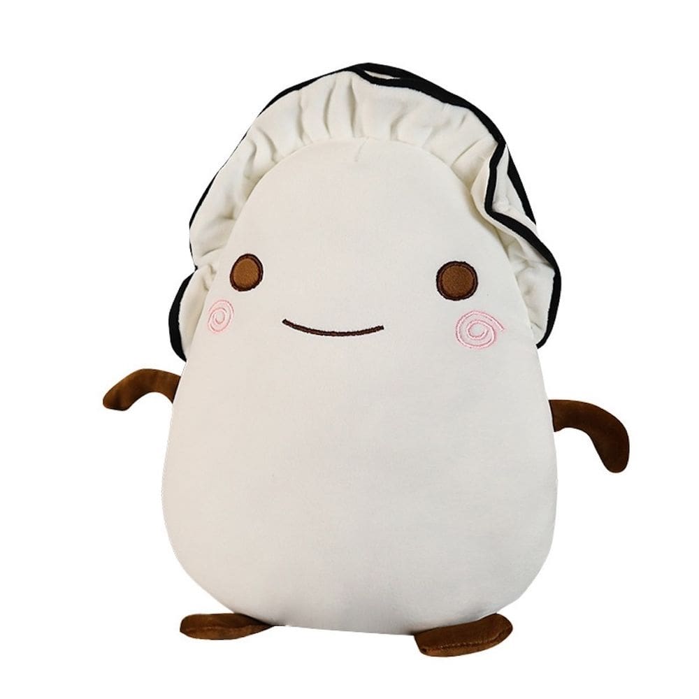 Desenho de boneca de pelúcia simulado de ostra de 40 cm para crianças