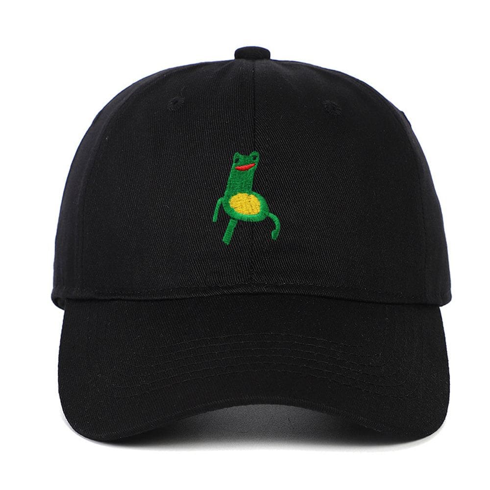 Boné de beisebol Frogs Anime para crianças ajustável 56-58cm
