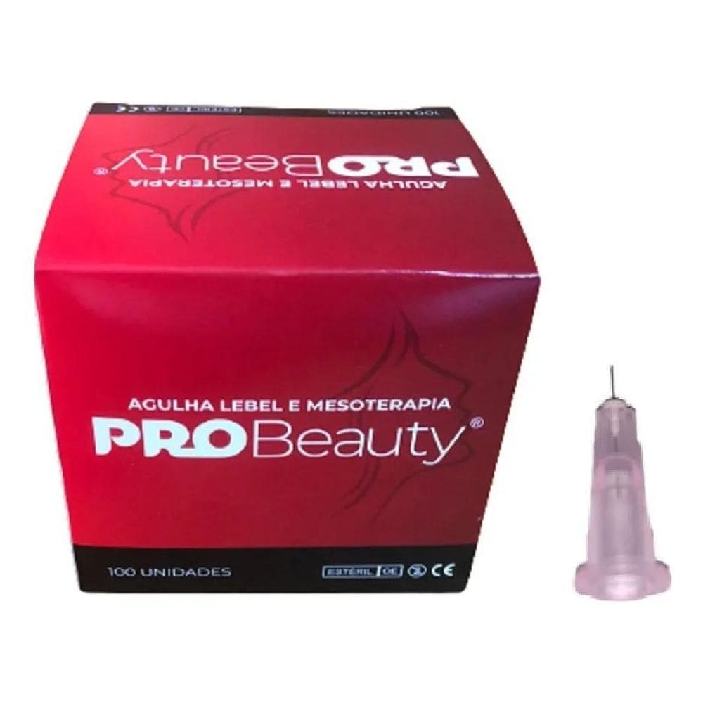 2X Agulha Lebel 32G 4Mm - Caixa Com 100 Unidades