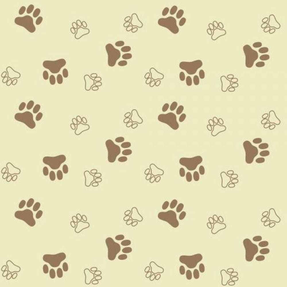 Papel De Parede Infantil Patinhas Cachorro