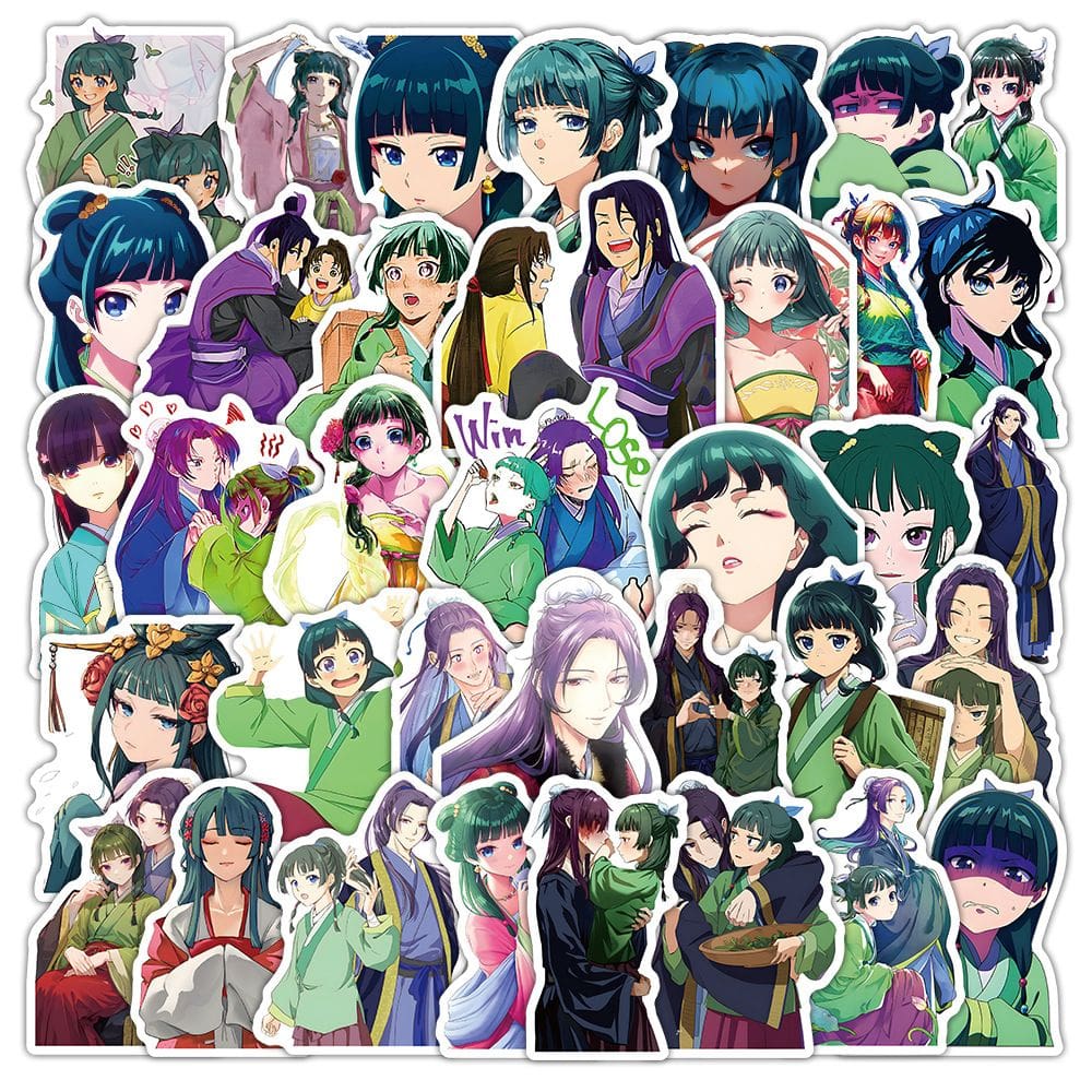 Adesivos Apothecarys Diaries em vinil impermeável 60 unidades/lote