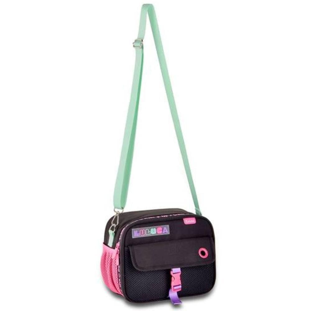 Lancheira Térmica Em Nylon Oficial Luluca Lu24603