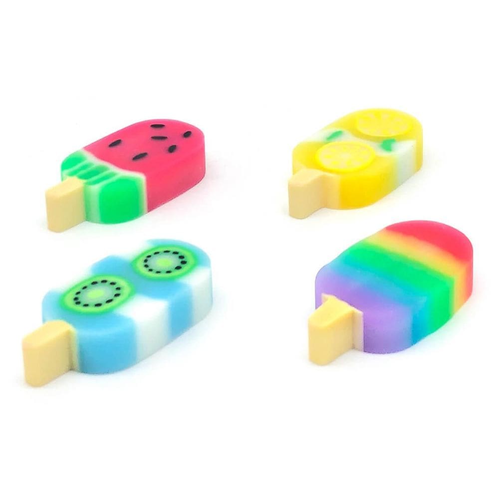 Kit Borrachas 4 Sorvete Picolé