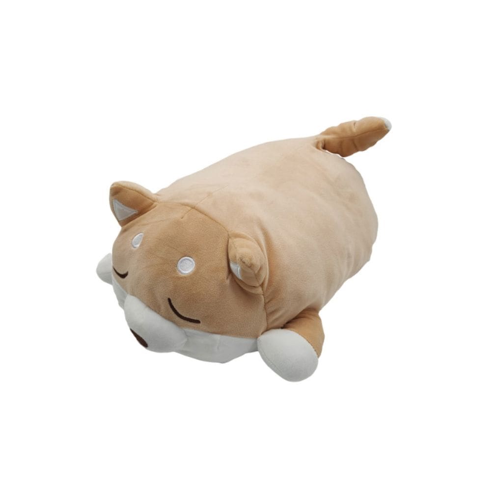 Boneca de brinquedo de pelúcia Fat Brown Corgi 30cm