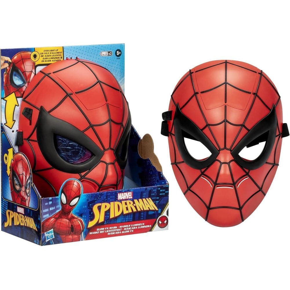 Máscara Homem-Aranha Marvel Glow Fx Hasbro F8839