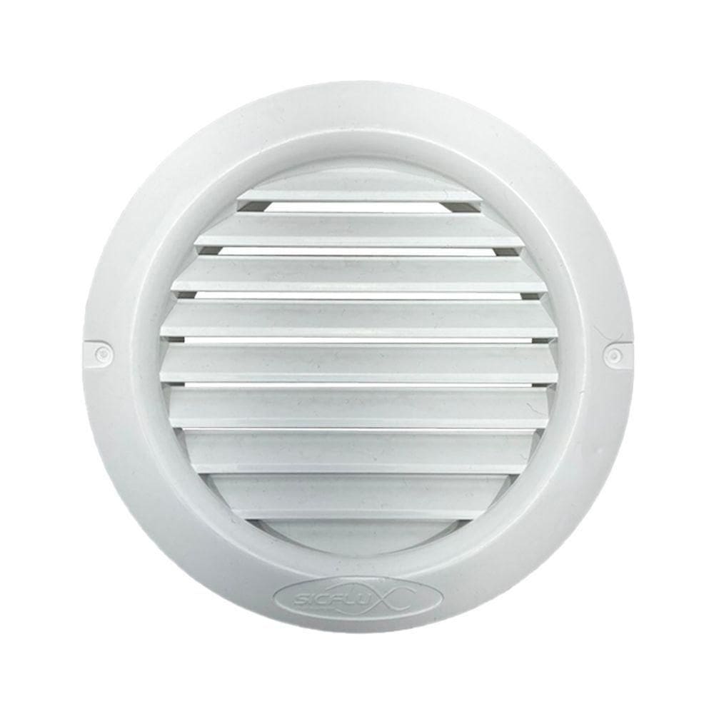 Grade Redonda 100mm 4” Veneziana Ventilação Exaustão Grelha