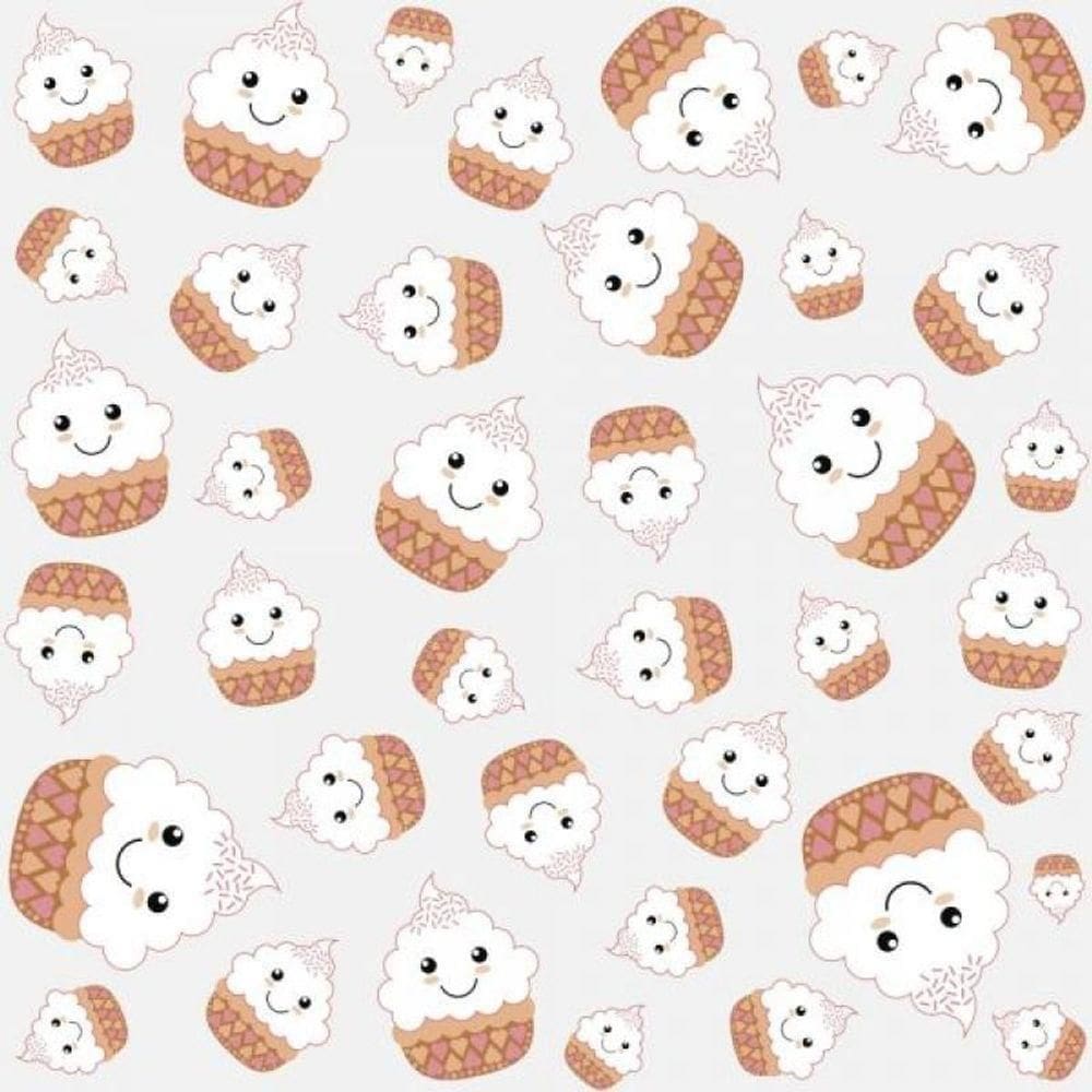 Papel De Parede Infantil Cup Cakes