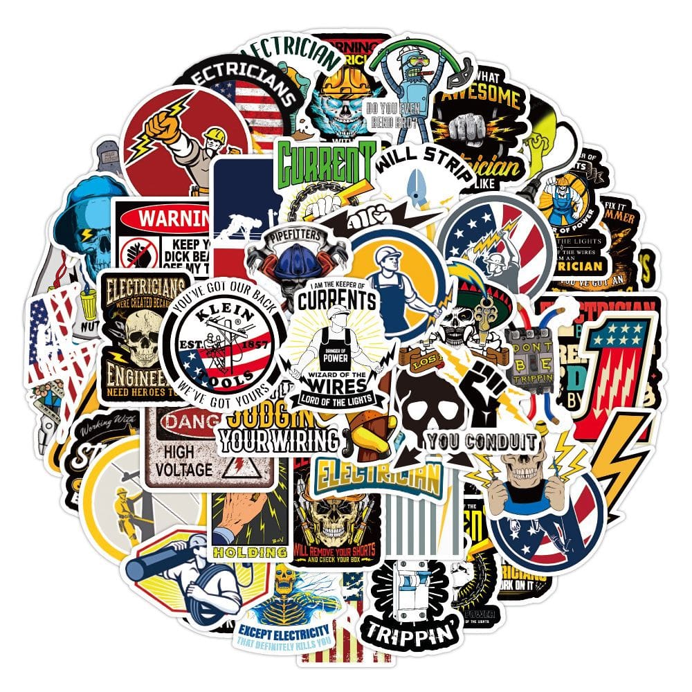 Pacote de adesivos Your Conduits Welding Workers Anime Water