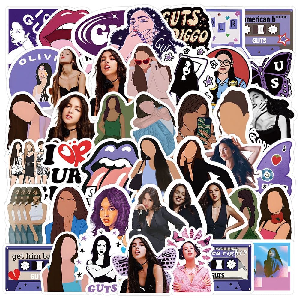 Adesivos Guts Albums Vinil Impermeável Anime 50 unidades/lote