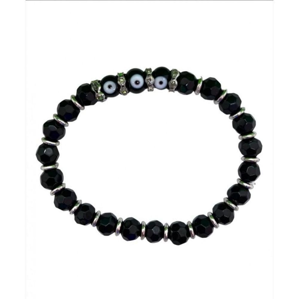 Pulseira 3 Olhos Gregos Contra Inveja - Escolha A Cor