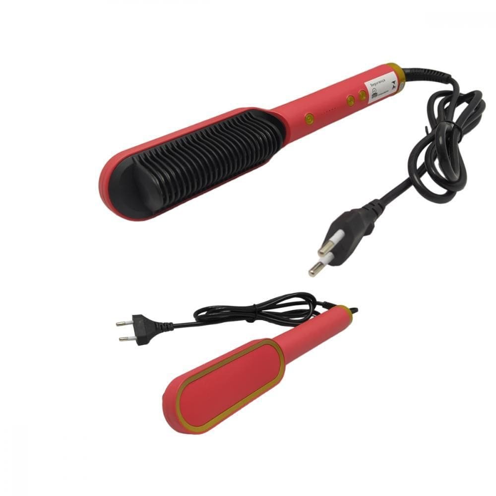 Escova Alisadora Anion Hair Pro 3 Em 1 , Secador, Chapinha E