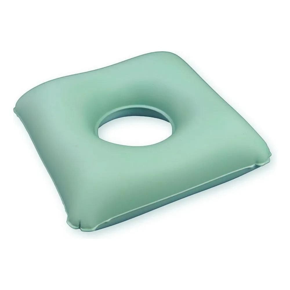 2X Almofada Ortopédica Quadrada Orifício 2 Em 1 Água/Infláve