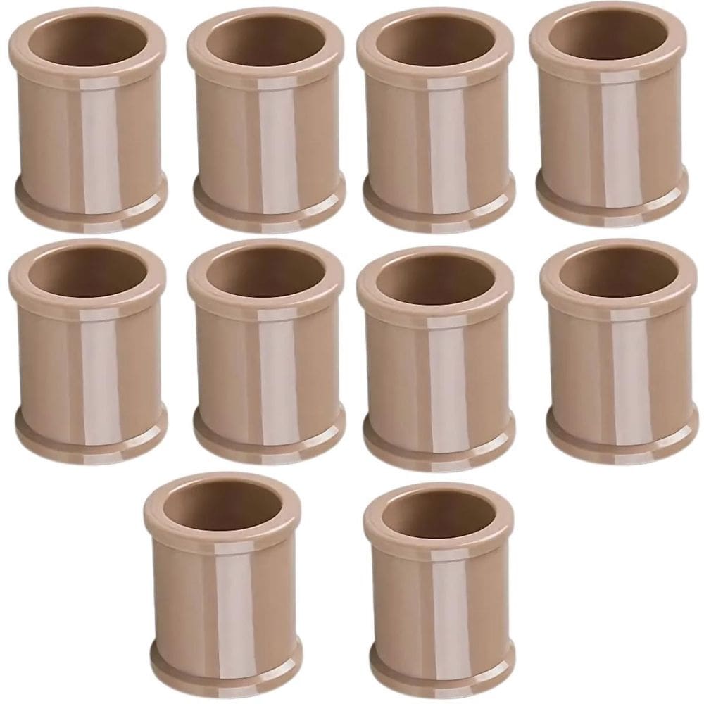 Luva Pvc 20Mm Soldável Conexão Encanamento Kit 10 Un