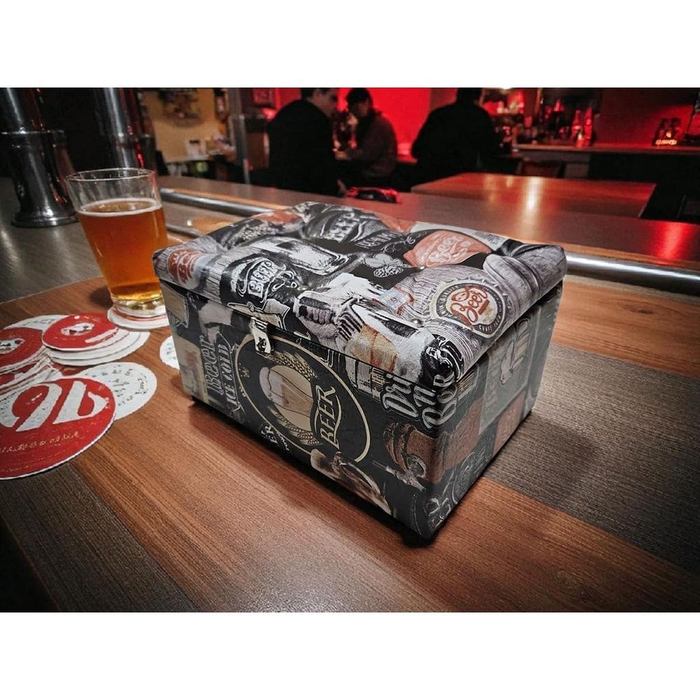 Caixa Porta Objetos Joias Baú Estojo Organizador Com Trava P