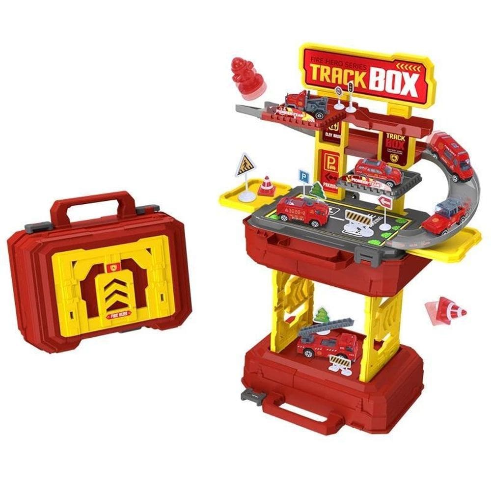 Maleta Bombeiro Aventura Em Equipe Serie Heroi Fogo Vexo Toy